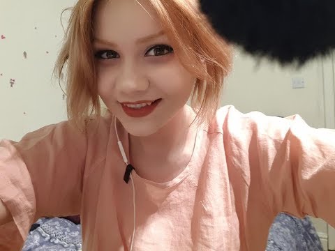 ASMR | Roleplay | Big Sister Does Your Makeup | Chewing Gum