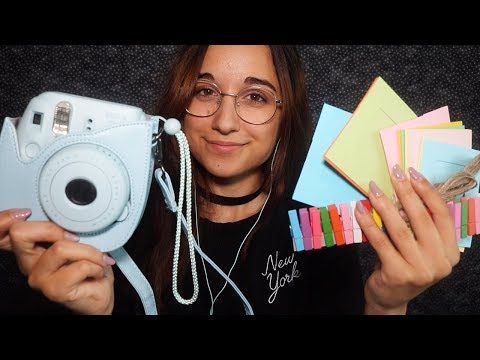 [ASMR] Tapping and Unboxing | Fujifilm Instax Mini 8 Bundle
