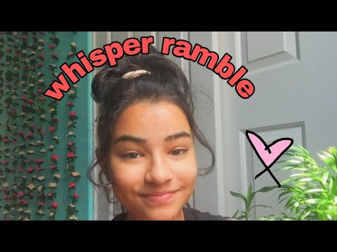 whisper ramble (mini haul, random triggers)