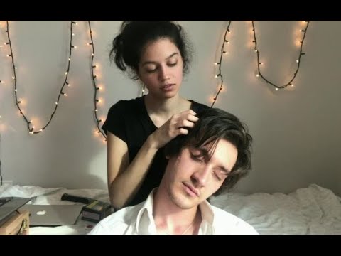 ASMR~ Head Massage + Scalp Scratching