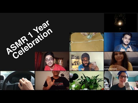 ASMR SoftSpokenShank One Year Celebration ft. Subscribers Videos