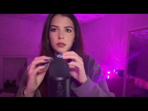 Fast and Aggressive Mic Scratching + Brushing ASMR | CV for Ashley ! ❤️