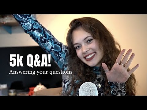 ASMR | 5k Q&A!! (pure whispering)