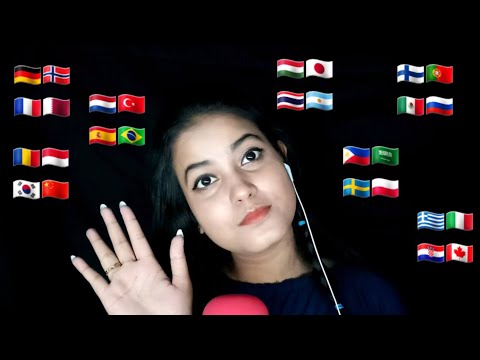 ASMR "GOOD BYE" in 28 Different Languages
