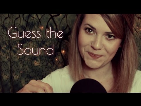 ASMR Lass uns spielen ♡ Guess the Sound in English and German