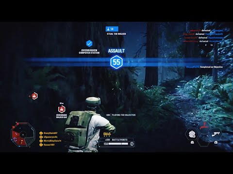ASMR | Star Wars Battlefront 2 Gameplay 💫 (Whispered w/Controller Sounds) 50+ Kill Game!?? 😴