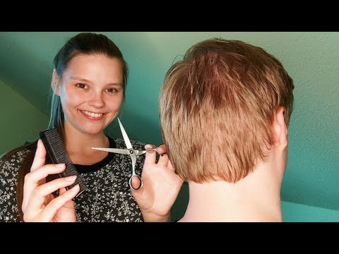 ASMR Relaxing Real Person Haircut ✂️ Real Men's Haircut Session