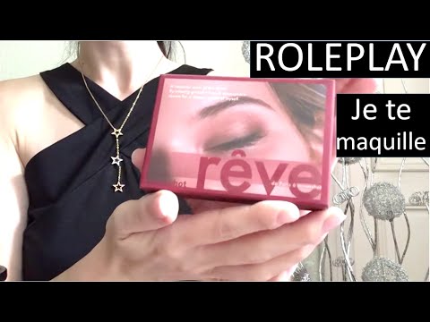 {ASMR ROLEPLAY} Je te maquille et je te relaxe
