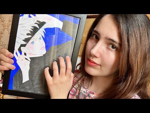 ASMR tapping on some random things i found in my room