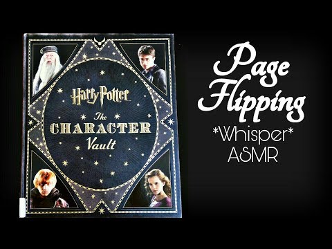 *Whisper* ASMR Harry Potter: The Character Vault - Part 2