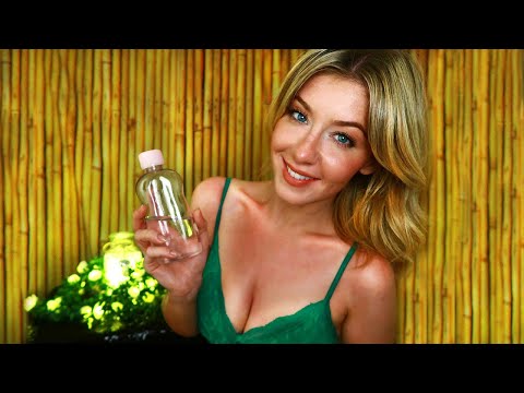 ASMR HOW OILY CAN YOU GET?... | Spa Massage For Relaxation