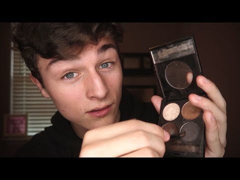 ASMR ~ Loving Boyfriend Does Your Makeup (Sleep-Inducing)