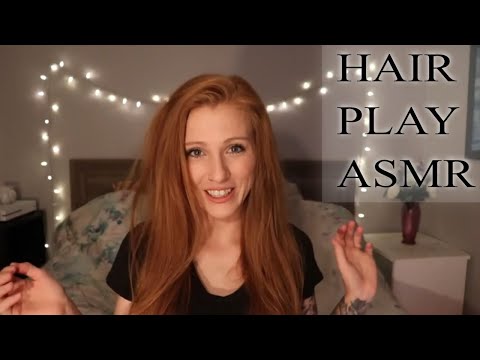HAIR PLAY ASMR - Guess who's back?! It's ME! Uplifting ASMR with some hairplay!❤😉