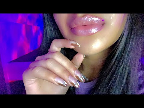 Asmr~ Fast & Aggressive Hand Movements + Wet Mouth Sounds