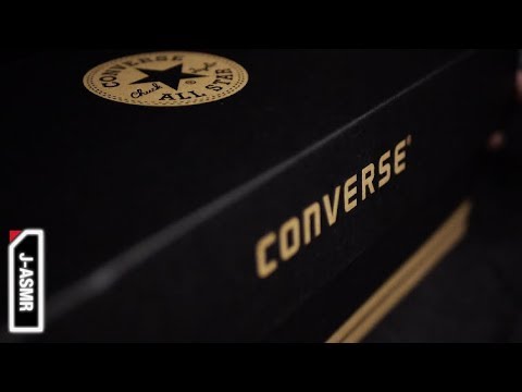 ◤✪[Part2.おまけ]コンバースのトリガーサウンド- CONVERSE Unboxing Sounds - [덤 동영상] 컨버스를 개봉하는 소리 【ASMR】