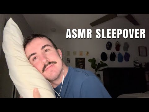 ASMR Sleepover with your friend on a SCHOOL NIGHT! 👀🤫