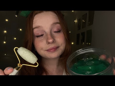 ASMR Spa Facial Treatment ☘️ | Layered Sounds + Personal Attention