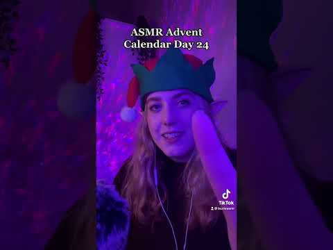 ASMR | Advent Calendar Day 24 #shorts