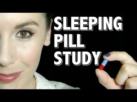 ASMR Medical Role Play: Sleeping Pill Study [Binaural]