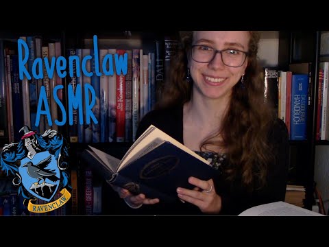 [ASMR] Ravenclaw Student helps you study at Hogwarts 🦅💙 (Role Play)