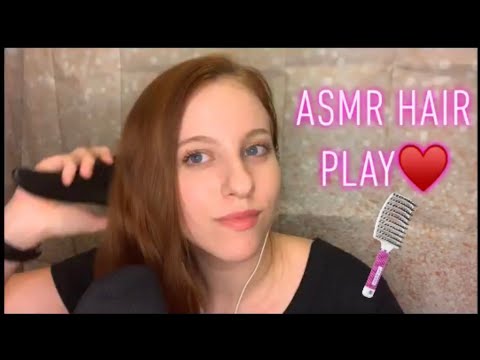 ASMR | Hair play for tingles ♥️