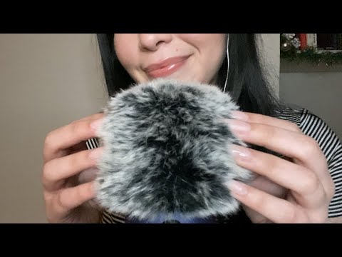 ASMR Repeating Positive Affirmations to Help You Sleep | Fluffy Mic Sounds (Semi Inaudible)