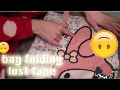 re-upload of lost clip-relaxing bag folding