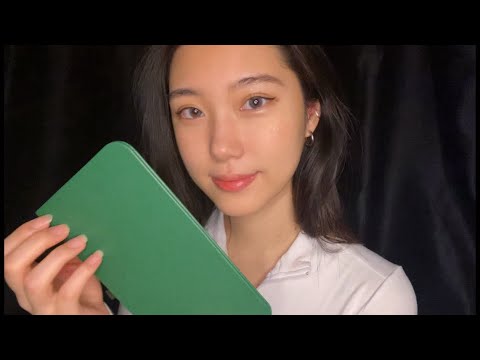 ASMR😴Tapping&Hand Movement💚
