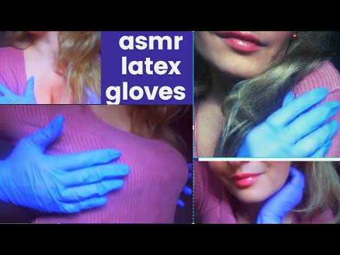 💤💤 ASMR scratching w latex gloves 🧤