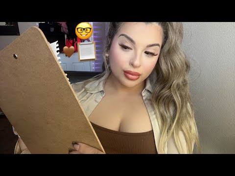 ASMR Finding Ur Perfect Partner to Date 🌹🫂 Soft Spoken RP (writing, paper sounds)