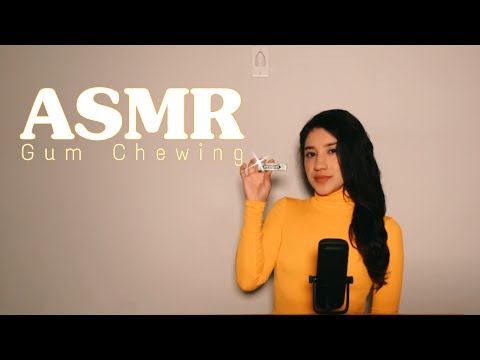 Gum chewing ASMR while reading Human Body Facts ( soft spoken, mouth sounds, gum chewing,)
