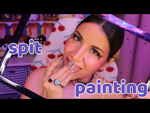 ASMR Spit Painting You To Sleep 😴🎨 Soft & Gentle