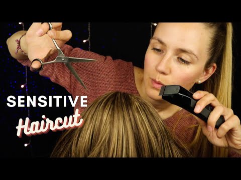 ASMR Fast Paced & Sensitive Cutting + Shaving Your Hair ✂️