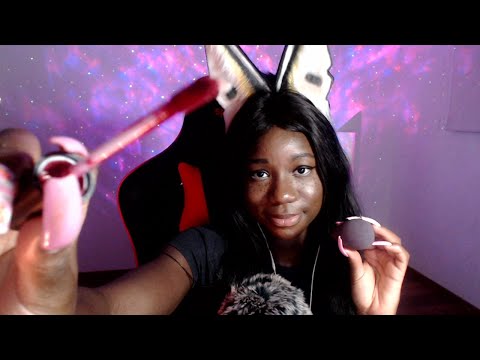 ASMR | Spit Painting You With Make Up🎨  (FAST & AGGRESSIV & Personal Attention )