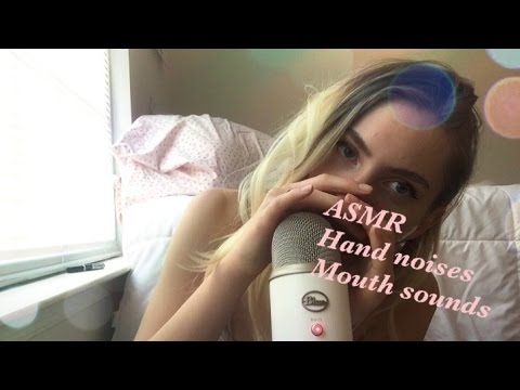 ASMR Close Mouth sounds, soothing scratches, ear eating, hand sounds, layered goodness