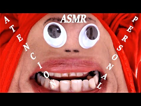 ASMR CARA AL REVES TE HACE UN SUPER BRUSHING-ROLEPLAY🙃PERSONAL ATTENTION