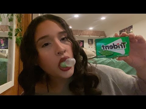 ASMR Chewing Gum (mouth sounds)