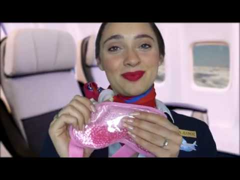 Il VOLO più RILASSANTE del mondo! ✈️ASMR Dreams Airlines Roleplay pt.2