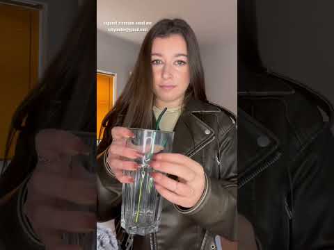 Relax to the soothing sound of glass tapping with long nails - ASMR #ASMR #GlassTapping #Relaxation