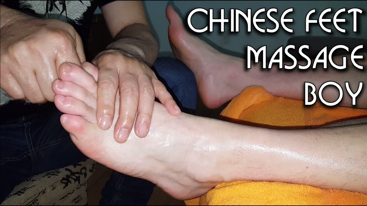 Chinese Foot Massage - ASMR no talking