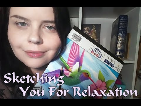 ASMR | ✍️ Friend Sketches You For Relaxation  (Soft Speech)