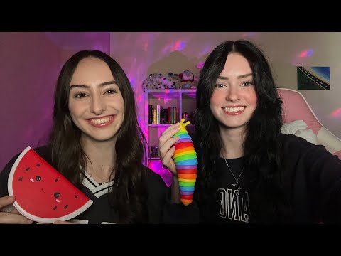 my friend tries ASMR for the first time :)