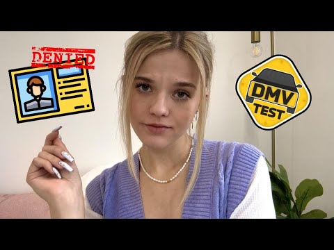 ASMR Sassy DMV Employee Roleplay 🚗 Getting Your License & Drivers Test 🪪
