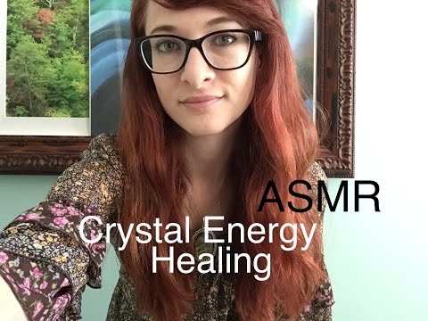 ASMR Crystal Energy Healing Role play with Affirmations Hand Movements Reiki