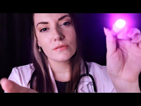 [ASMR] Medical Exam Roleplay (soft speaking, eye test, ear cleaning, heart check, comforting doctor)