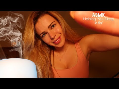 ASMR HELPING YOU SLEEP IN BED | Steamy Triggers, Personal Attention, Caring