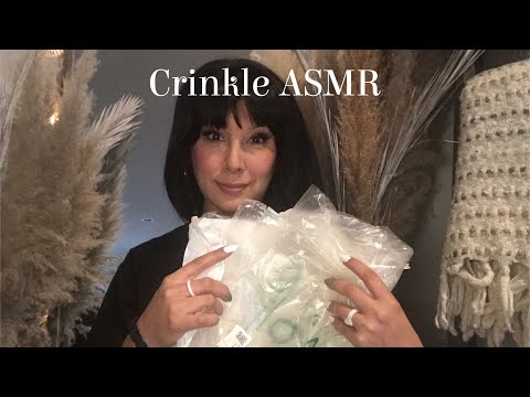 Whisper ramble☺️/ Crinkle Sounds ASMR