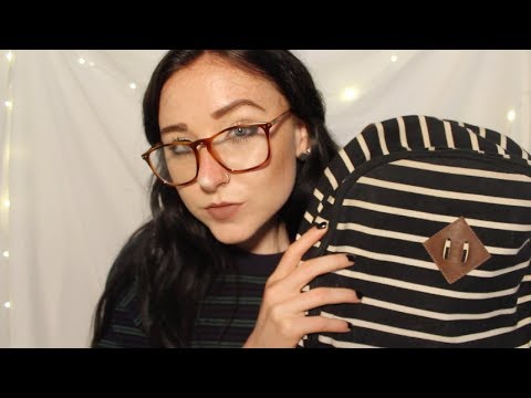 ASMR (GETTING YOU READY FOR YOUR FIRST DAY OF SCHOOL)