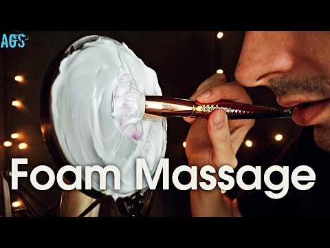 Foam Brushing Massage ASMR (AGS)