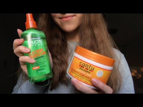 ASMR | Tapping on Hair & Skin Products (plastic bottles, containers, etc) With Rambling✨